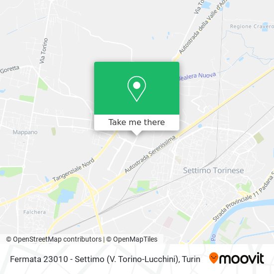 Fermata 23010 - Settimo (V. Torino-Lucchini) map