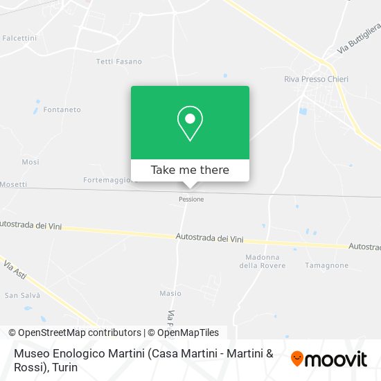 Museo Enologico Martini (Casa Martini - Martini & Rossi) map