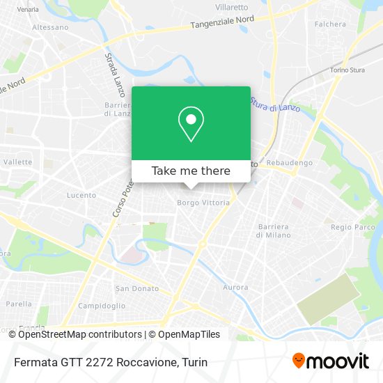 Fermata GTT 2272 Roccavione map