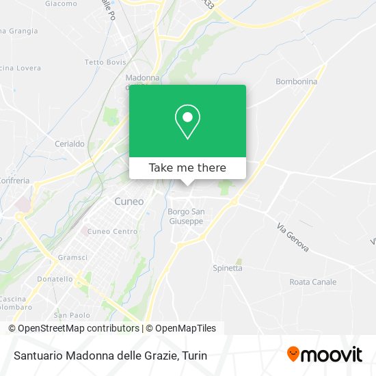 Santuario Madonna delle Grazie map