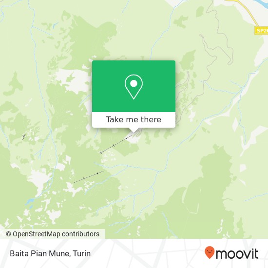 Baita Pian Mune map