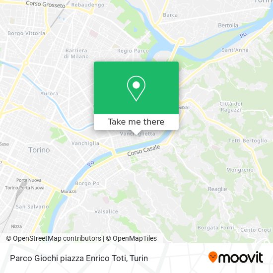 Parco Giochi piazza Enrico Toti map