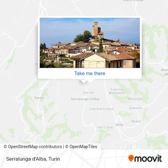 Serralunga d'Alba map