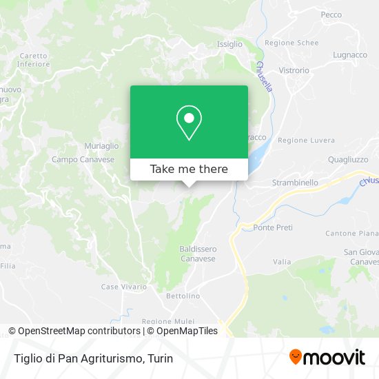 Tiglio di Pan Agriturismo map