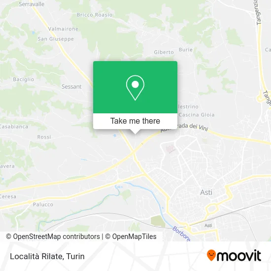 Località Rilate map