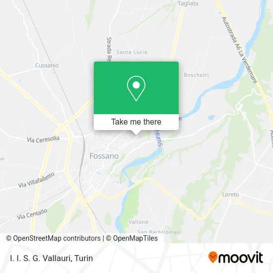 I. I. S. G. Vallauri map