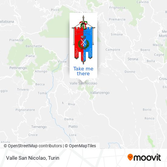 Valle San Nicolao map