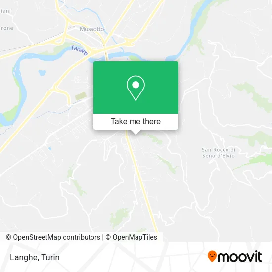 Langhe map