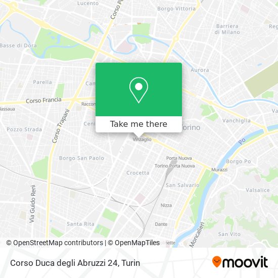 Corso Duca degli Abruzzi 24 map