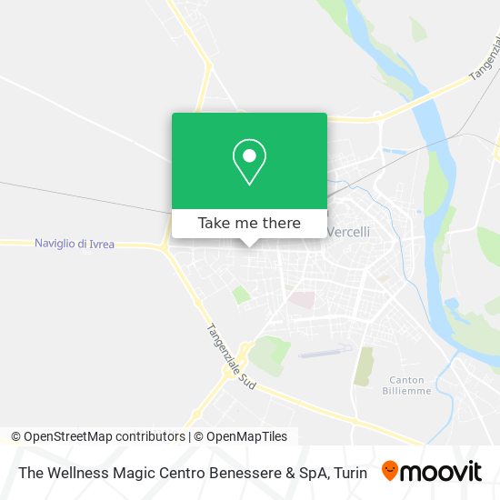The Wellness Magic Centro Benessere & SpA map