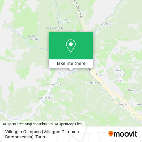 Villaggio Olimpico (Villaggio Olimpico Bardonecchia) map