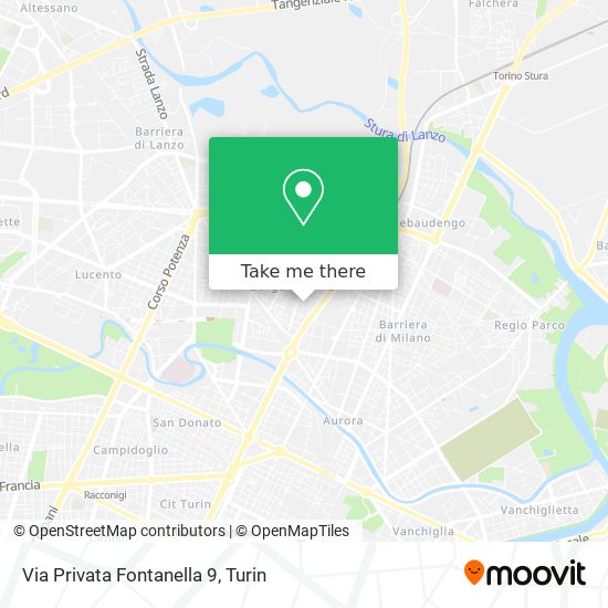 Via Privata Fontanella 9 map