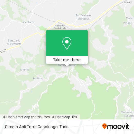 Circolo Acli Torre Capoluogo map