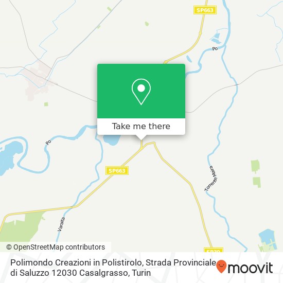 Polimondo Creazioni in Polistirolo, Strada Provinciale di Saluzzo 12030 Casalgrasso map