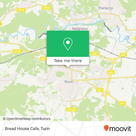 Bread House Cafe, Corso Susa, 105E 10098 Rivoli map