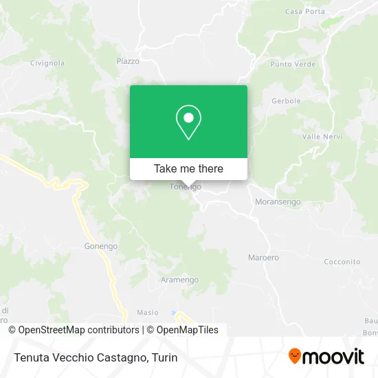 Tenuta Vecchio Castagno map