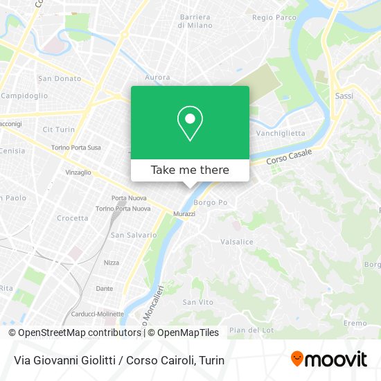 Via Giovanni Giolitti / Corso Cairoli map
