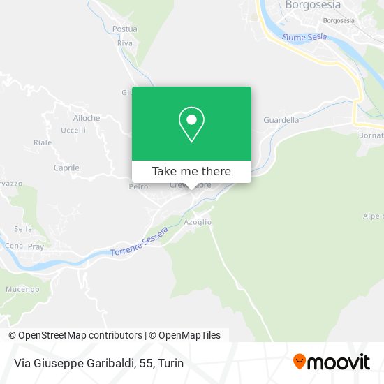 Via Giuseppe Garibaldi, 55 map