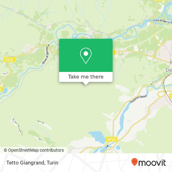 Tetto Giangrand map