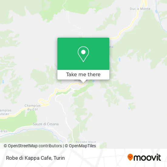 Robe di Kappa Cafe map