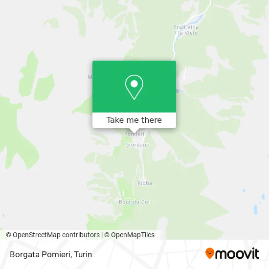 Pomieri Hamlet map