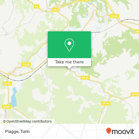 Piagge map