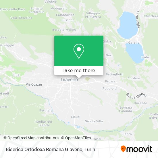 How to get to Biserica Ortodoxa Romana Giaveno by Bus