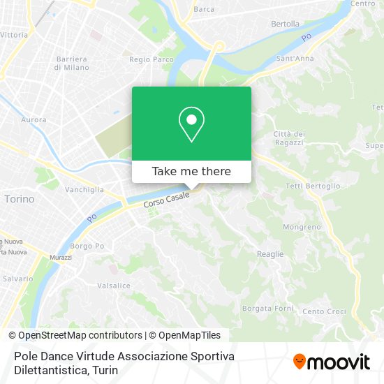 Pole Dance Virtude Associazione Sportiva Dilettantistica map