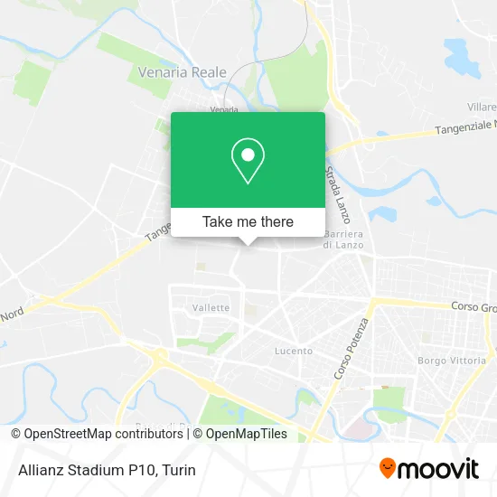 Allianz Stadium P10 map