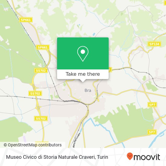 Museo Civico di Storia Naturale Craveri map