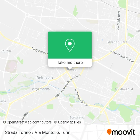 Turin Road / Montello Street map