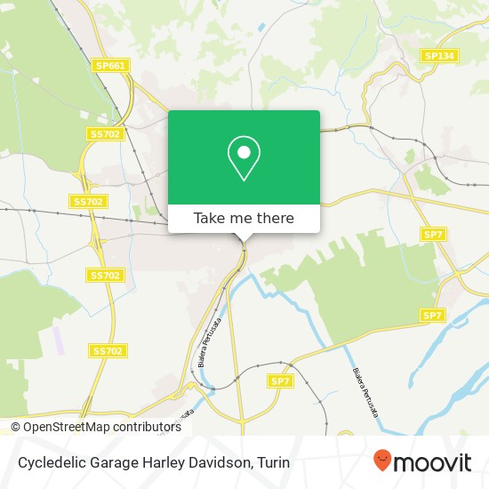 Cycledelic Garage Harley Davidson map