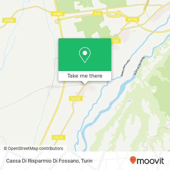 Cassa Di Risparmio Di Fossano map