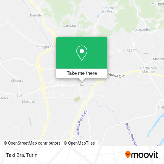 Taxi Bra map
