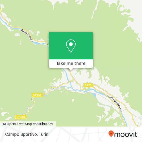 Campo Sportivo map