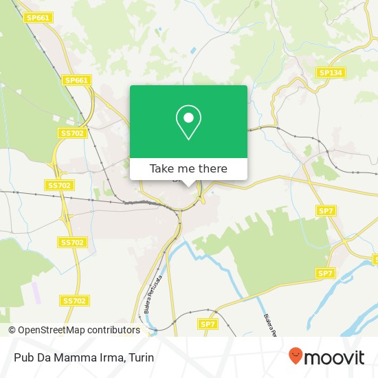 Pub Da Mamma Irma map