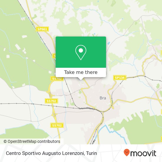 Centro Sportivo Augusto Lorenzoni map