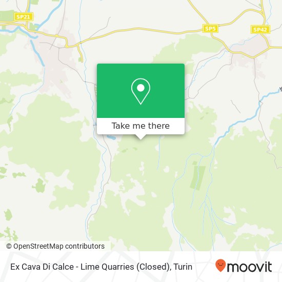 Ex Cava Di Calce - Lime Quarries (Closed) map