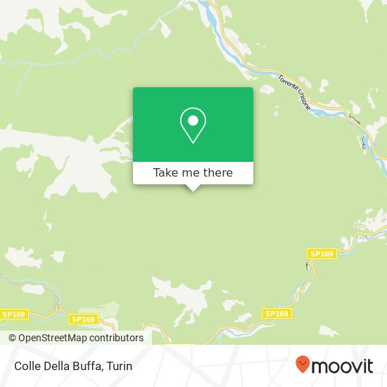 Colle Della Buffa map