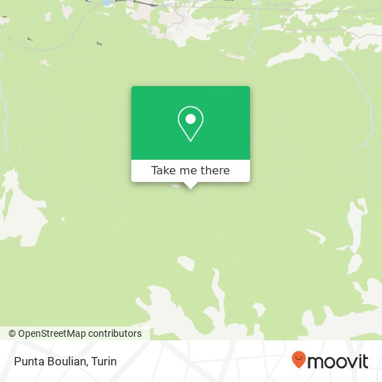 Punta Boulian map