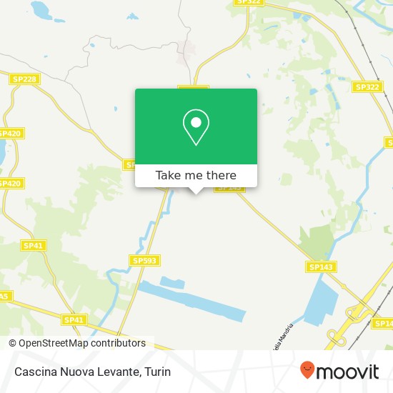 Cascina Nuova Levante map