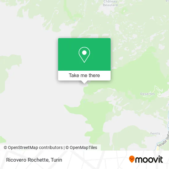 Rochette Shelter map