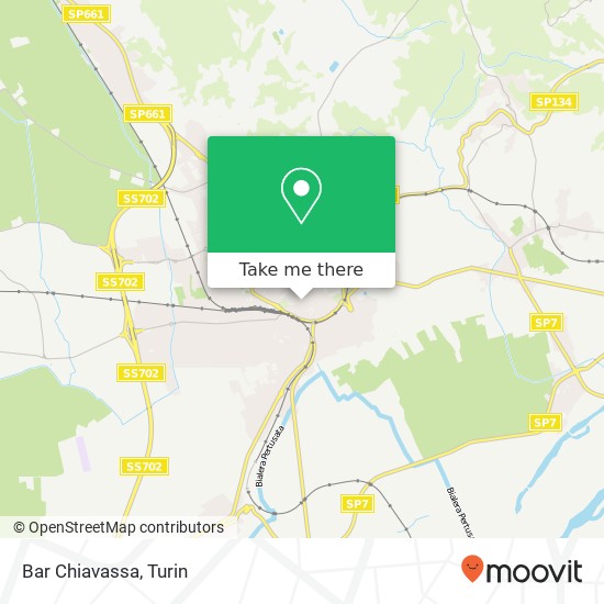 Bar Chiavassa map