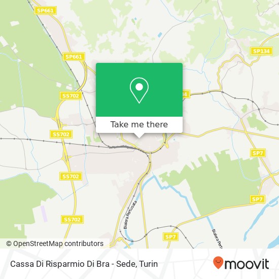 Cassa Di Risparmio Di Bra - Sede map