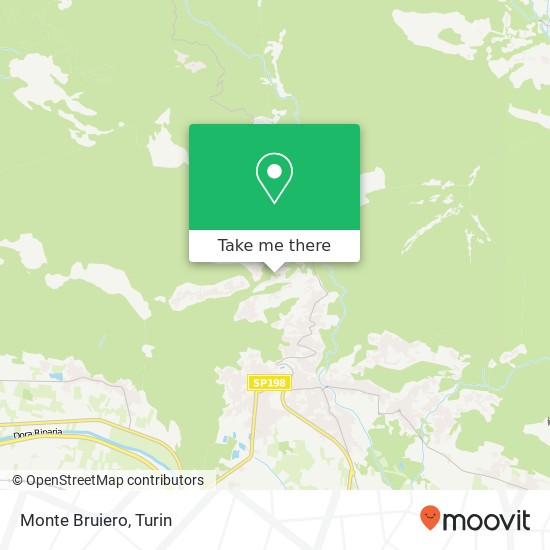 Monte Bruiero map