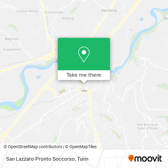 San Lazzaro-Pronto Soccorso map