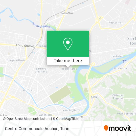 Centro Commerciale Auchan map
