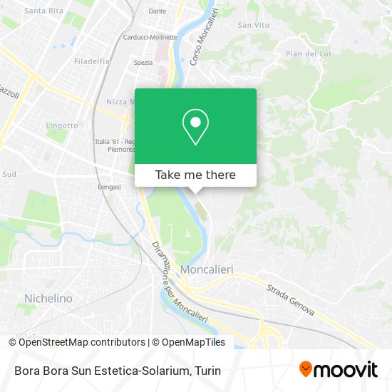 Bora Bora Sun Estetica-Solarium map