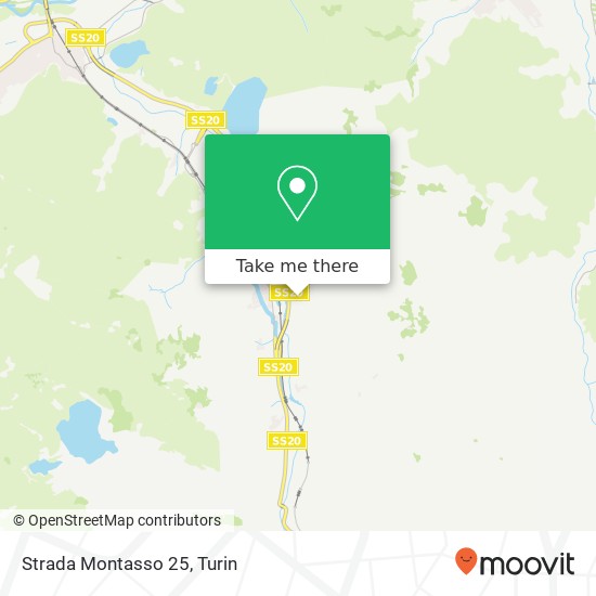 Strada Montasso 25 map