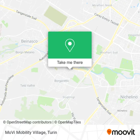MoVi Mobility Village map